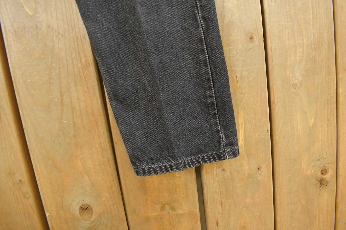 Vintage 1990s Levi's 505 Regular Straight Fit Starched Denim Jeans Men's Men's 32 x 30 from propervintagecanada