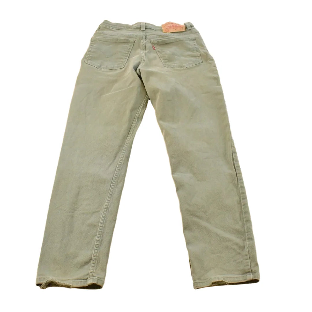 Vintage 1990s Levi's 512 Slim Tapered Denim Jeans Women's 28 x 29 from propervintagecanada