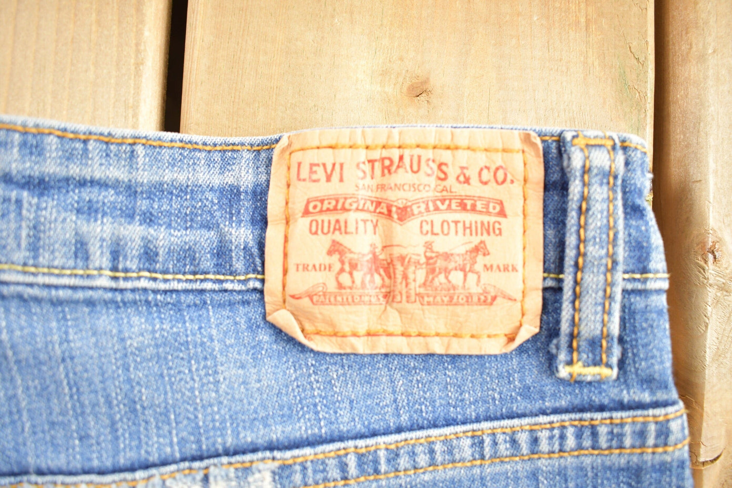 Vintage 1990s Levi's 515 Red Tab Jeans Men's 30 x 26 from propervintagecanada