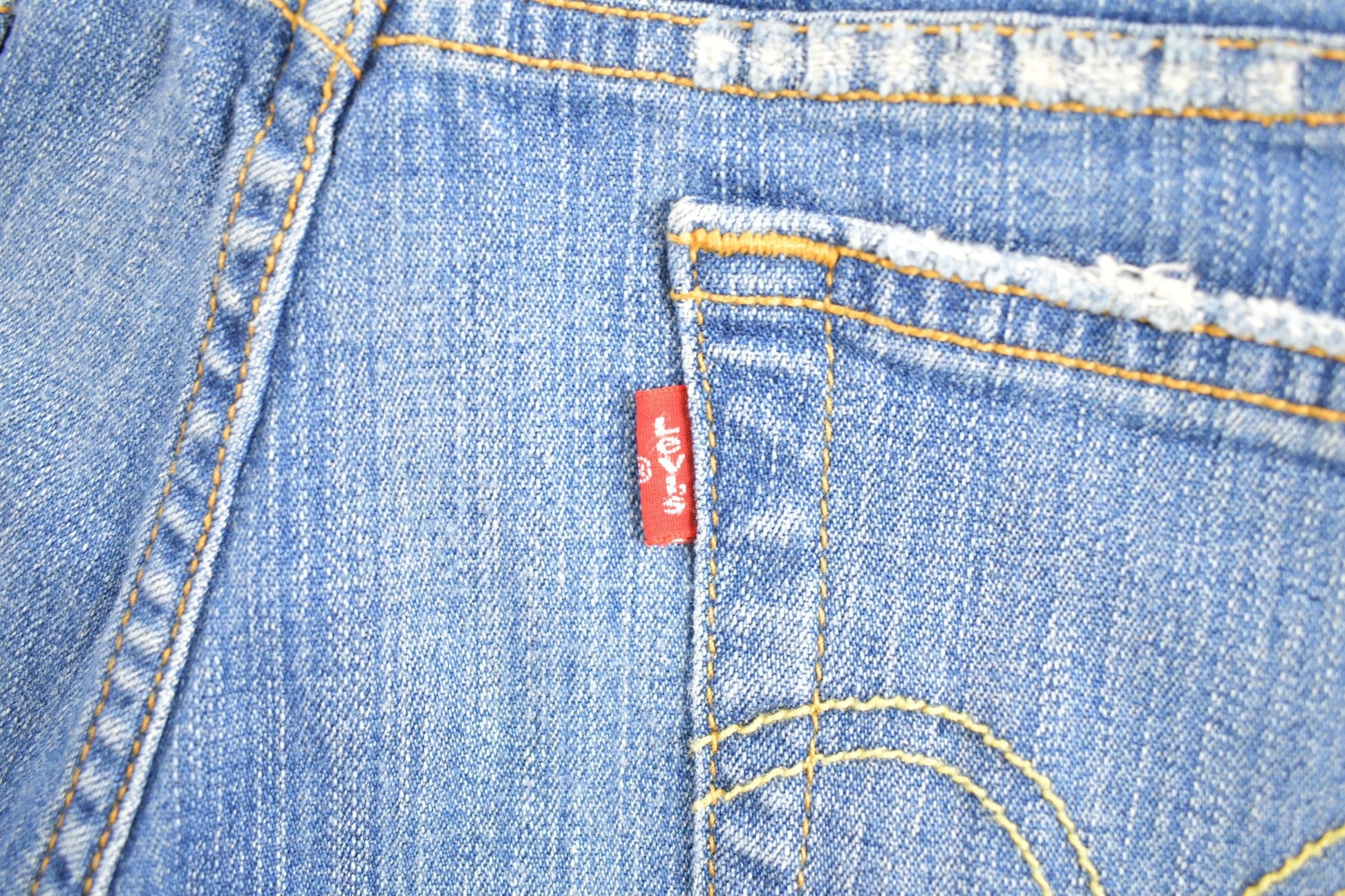 Vintage 1990s Levi's 515 Red Tab Jeans Men's 30 x 26 from propervintagecanada