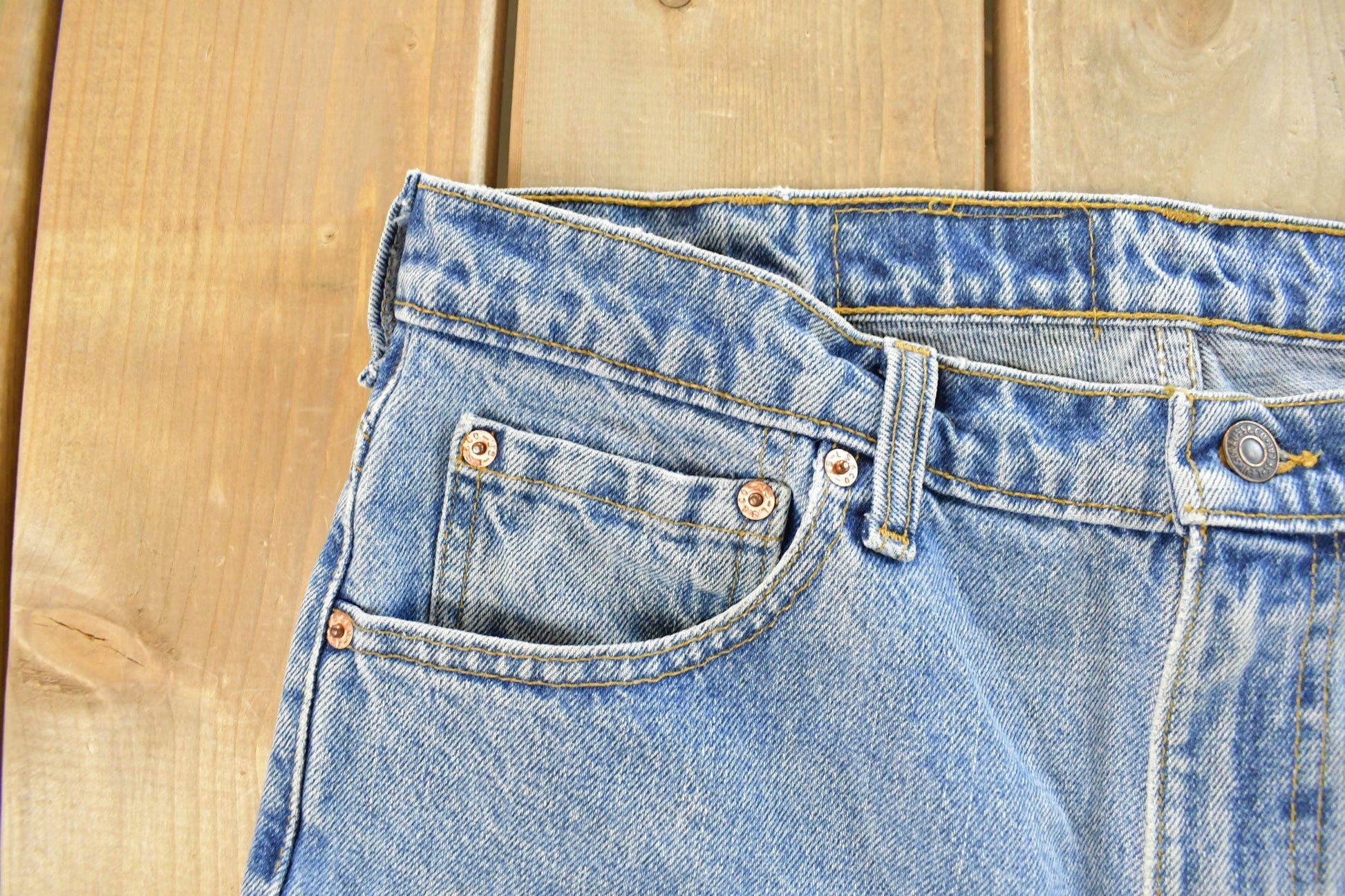Vintage 1990s Levi's 516 Slim Straight Fit Denim Jeans Men's Men's 34 x 29 from propervintagecanada