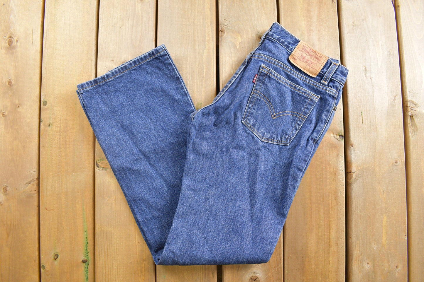 Vintage 1990s Levi's 518 Red Tab Denim Jeans Youth 31 x 30 from propervintagecanada
