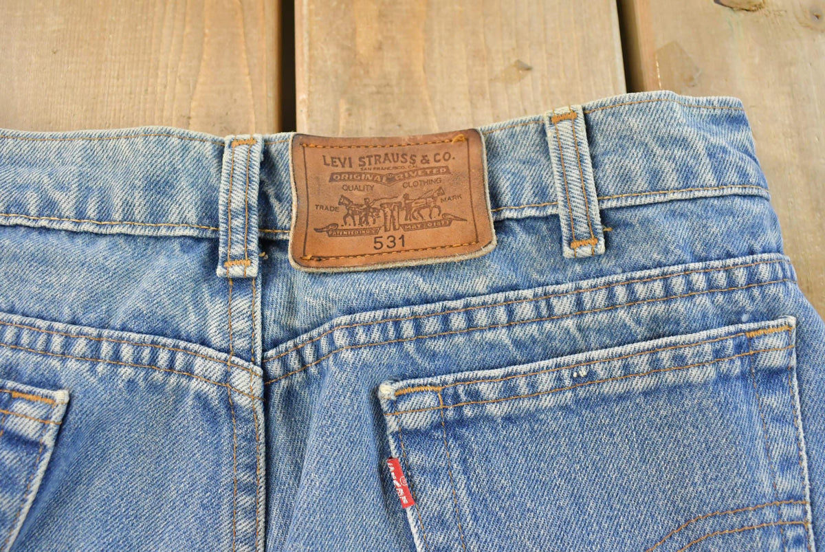 Vintage 1990s Levi's 531 Tapered Fit Denim Jeans Men's 30 x 29 from propervintagecanada