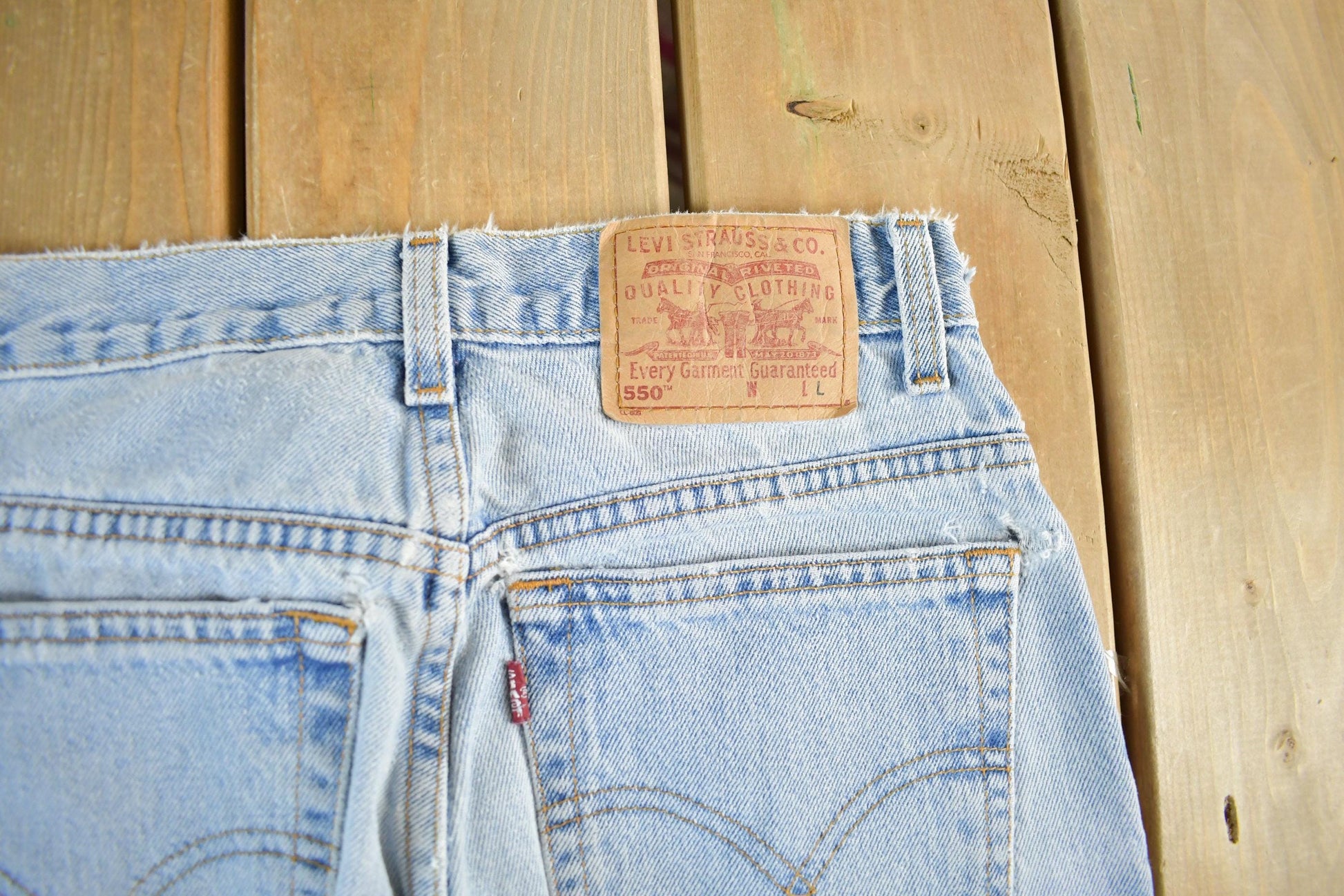Vintage 1990s Levi's 550 Denim Jeans Women's 28 x 31