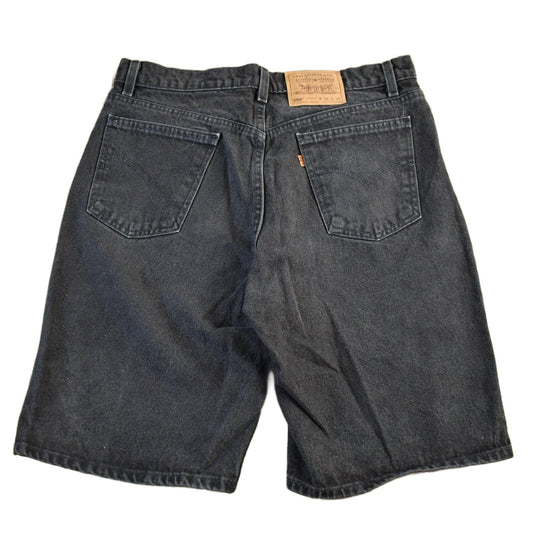 Vintage 1990s Levi's 550 Orange Tab Denim Jean Shorts Men's 34