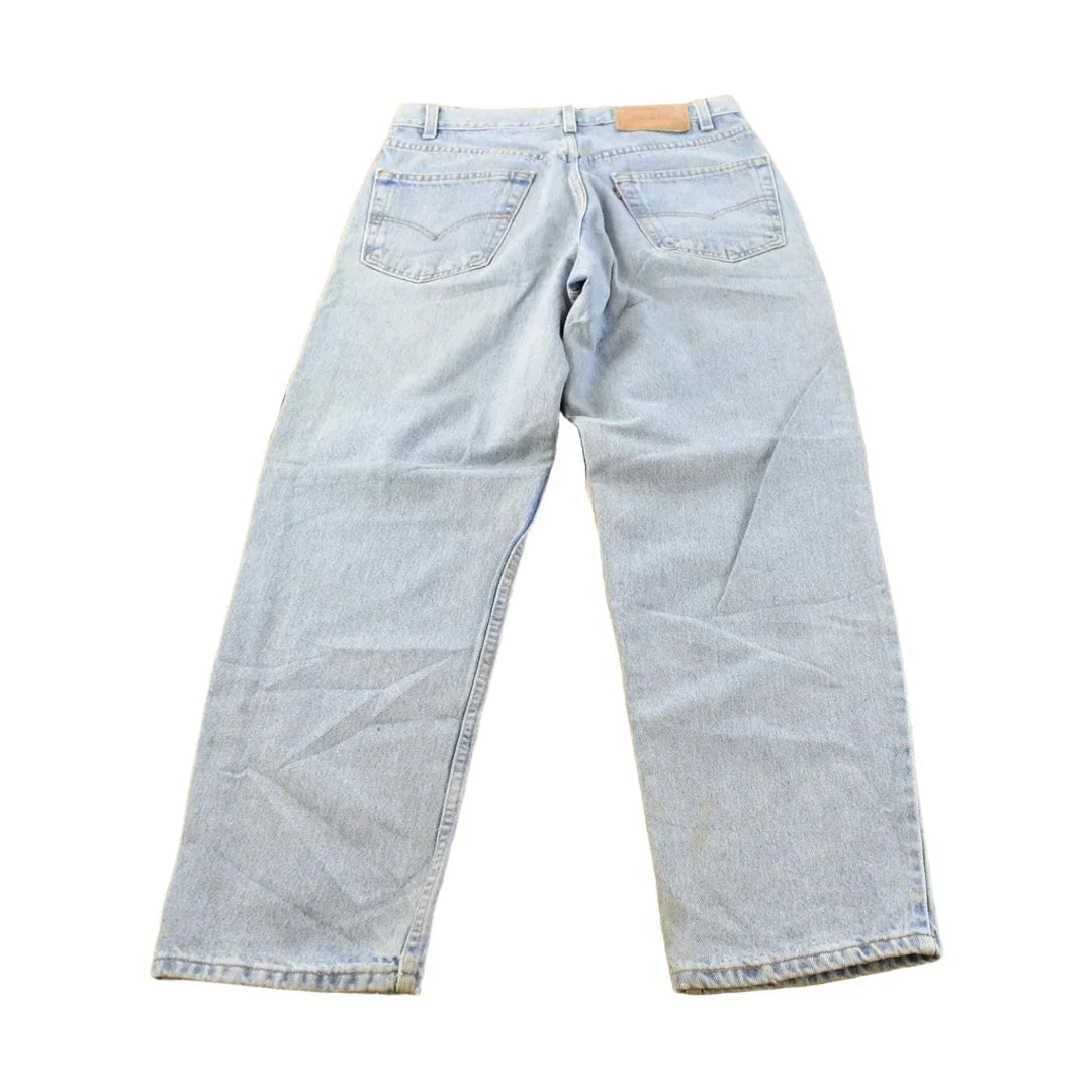 Vintage 1990s Levi's 550 Relaxed Denim Blue Jeans Men's 29 x 28.5 from propervintagecanada