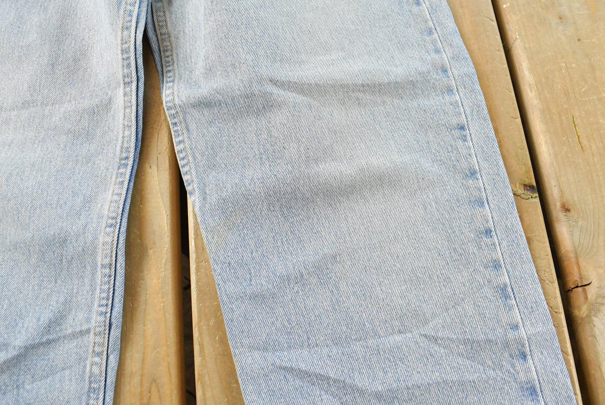 Vintage 1990s Levi's 550 Relaxed Denim Blue Jeans Men's 29 x 28.5 from propervintagecanada