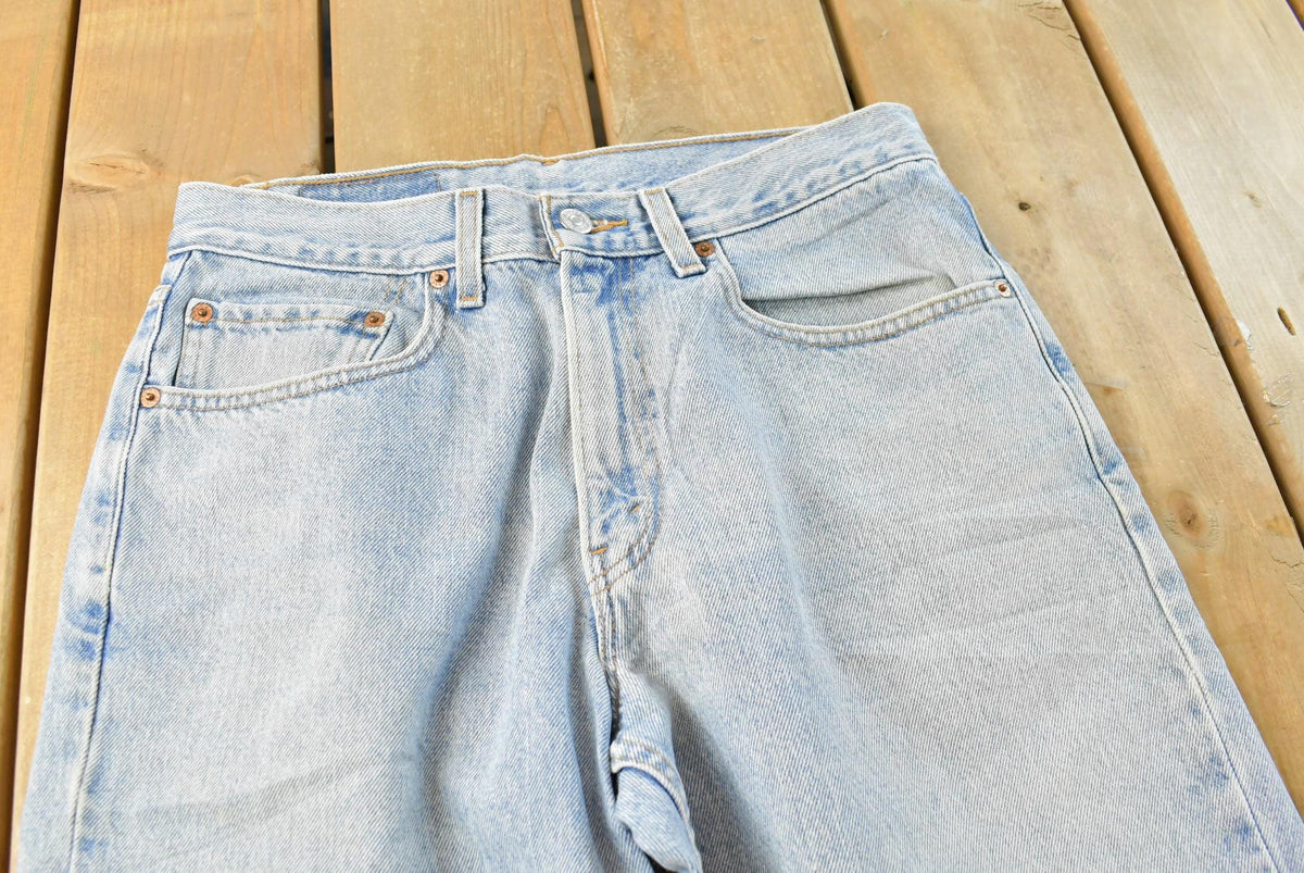 Vintage 1990s Levi's 550 Relaxed Denim Blue Jeans Men's 29 x 28.5 from propervintagecanada