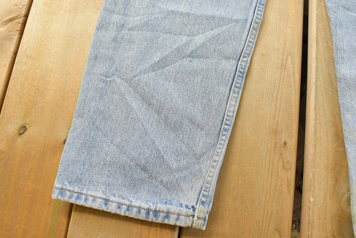 Vintage 1990s Levi's 550 Relaxed Denim Blue Jeans Men's 29 x 28.5 from propervintagecanada