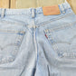 Vintage 1990s Levi's 550 Relaxed Denim Blue Jeans Men's 29 x 28.5 from propervintagecanada
