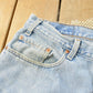 Vintage 1990s Levi's 550 Relaxed Denim Blue Jeans Men's 37 x 33.5 from propervintagecanada