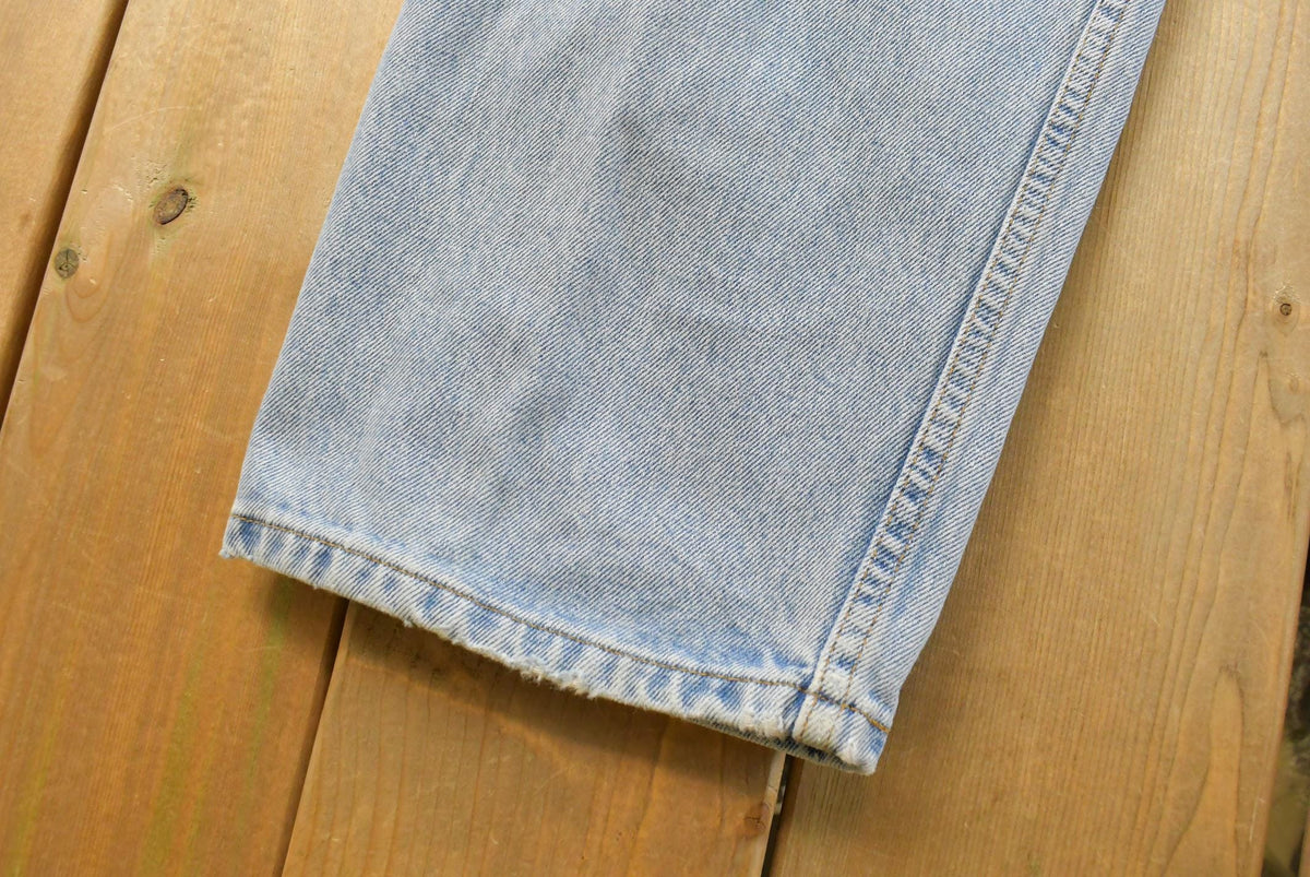Vintage 1990s Levi's 550 Relaxed Denim Blue Jeans Men's 37 x 33.5 from propervintagecanada