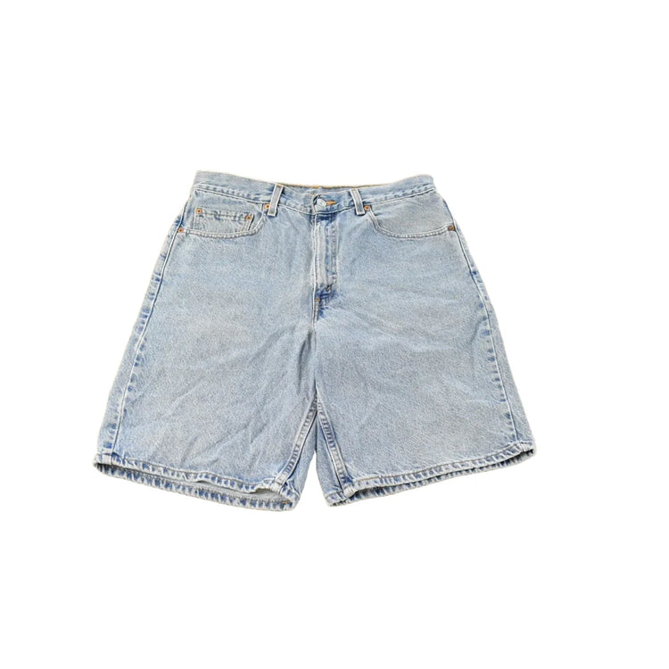 Vintage 1990s Levi's 550 Relaxed Denim Jean Shorts Men's 33 from propervintagecanada