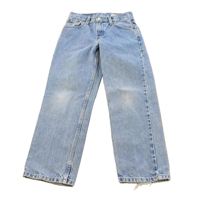 Vintage 1990s Levi's 550 Relaxed Fit Denim Jeans Youth 25 x 25 from propervintagecanada