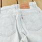 Vintage 1990s Levi's 550 Relaxed Fit Denim Light Wash Blue Jeans Men's 26 x 30 from propervintagecanada