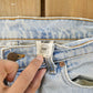 Vintage 1990s Levi's 550 Relaxed Tapered Fit Denim Jeans Women's 29 x 29 / 90s Levi's / Distressed Sun Faded Jeans / Made in Canada from propervintagecanada