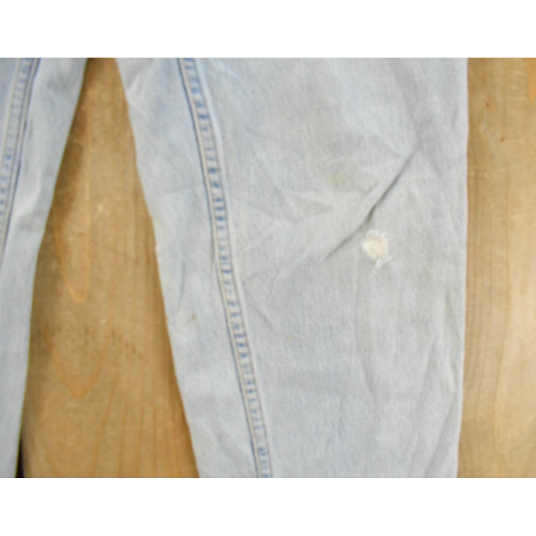 Vintage 1990s Levi's 550 Relaxed Tapered Fit Denim Jeans Women's 29 x 29 / 90s Levi's / Distressed Sun Faded Jeans / Made in Canada from propervintagecanada