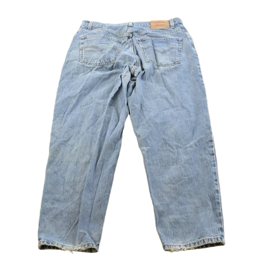 Vintage 1990s Levi's 560 Loose Fit Denim Blue Jeans Men's 35 x 30 from propervintagecanada