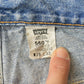 Vintage 1990s Levi's 560 Loose Tapered Denim Blue Jeans Men's 36 x 31.5 from propervintagecanada