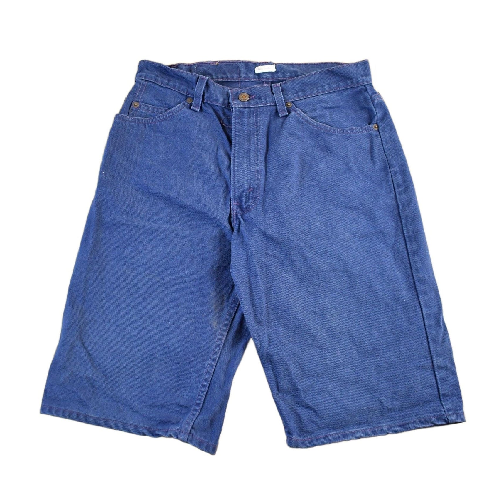 Vintage 1990s Levi's 560 Orange Tab Denim Jean Shorts Men's 31 from propervintagecanada