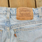 Vintage 1990s Levi's 921 Tapered Fit Denim Jeans Women's 32 x 29 / 90s Levi's / Distressed Sun Faded Jeans from propervintagecanada