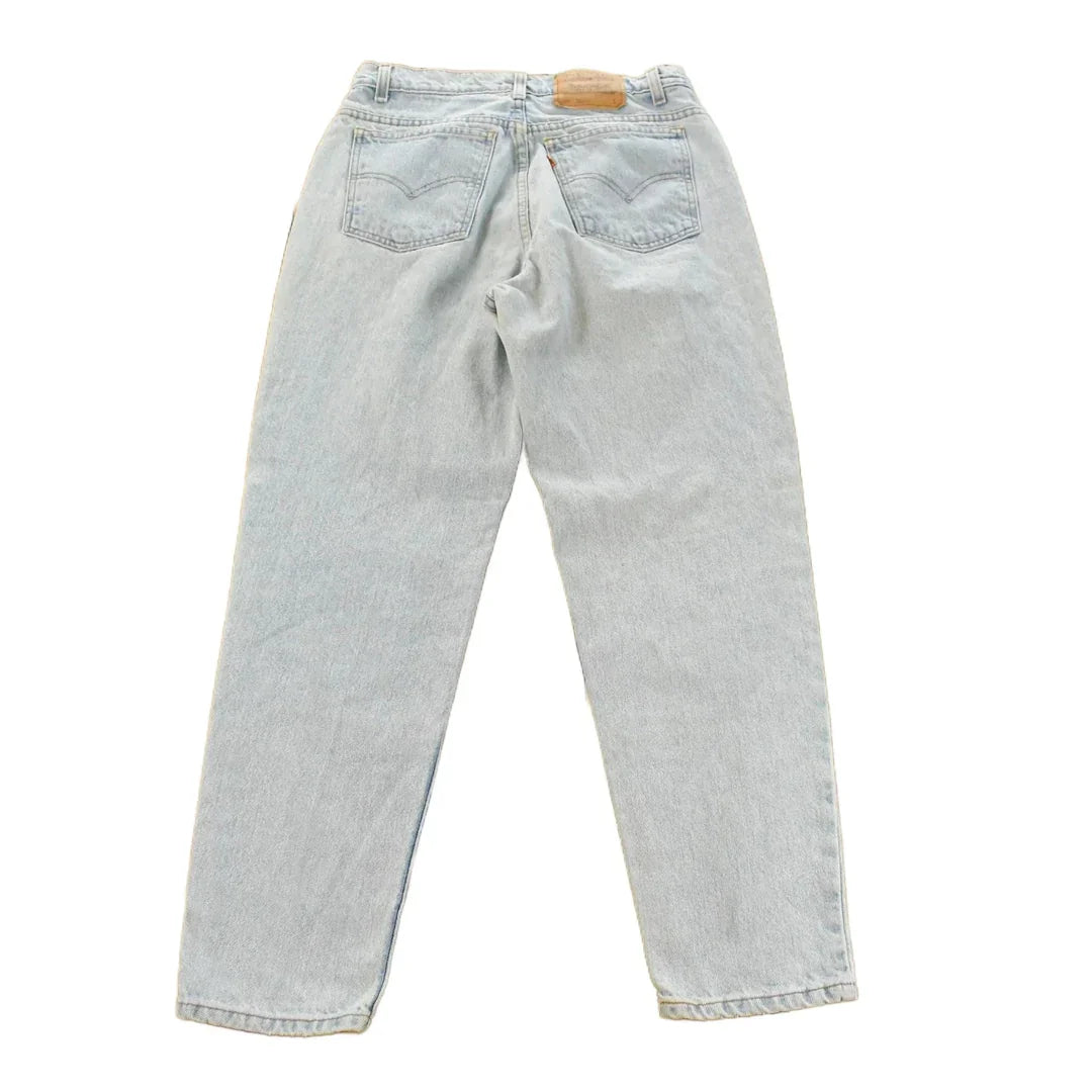 Vintage 1990s Levi's 921 Tapered Fit Denim Jeans Women's 32 x 29 / 90s Levi's / Distressed Sun Faded Jeans from propervintagecanada