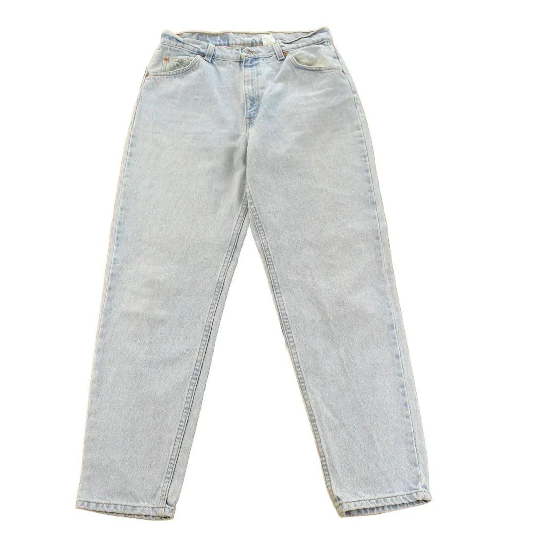 Vintage 1990s Levi's 921 Tapered Fit Denim Jeans Women's 32 x 29 / 90s Levi's / Distressed Sun Faded Jeans from propervintagecanada