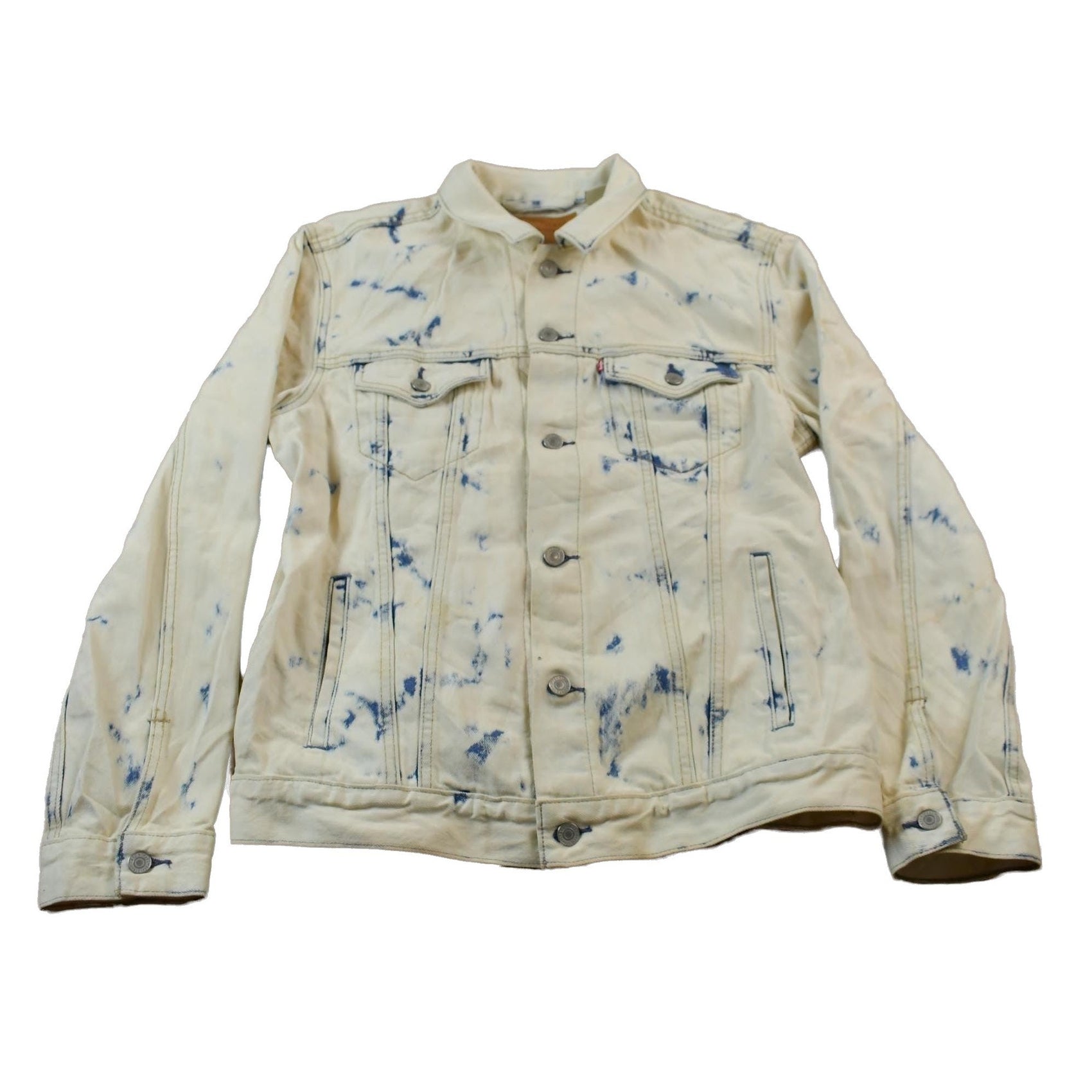 Vintage 1990s Levi's Acid Wash Denim Jean Jacket Men's Medium from propervintagecanada