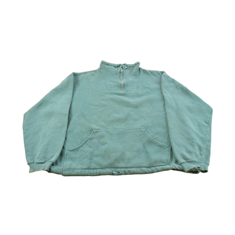 Vintage 1990s Levi's Blank Quarter Zip Sweatshirt Men's M from propervintagecanada