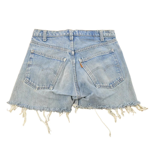 Vintage 1990s Levi's Cut Off Relaxed Fit Jean Shorts Women's 30 from propervintagecanada