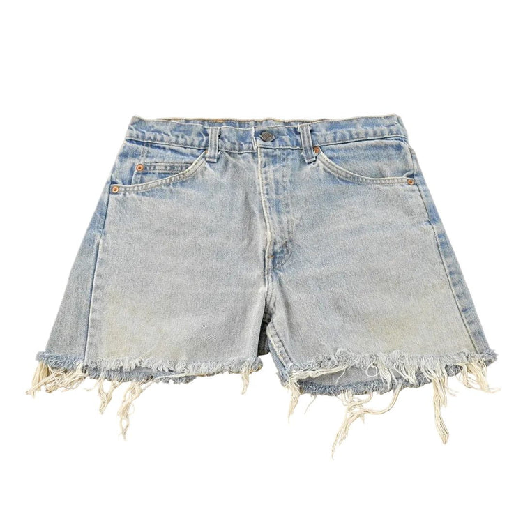 Vintage 1990s Levi's Cut Off Relaxed Fit Jean Shorts Women's 30 from propervintagecanada