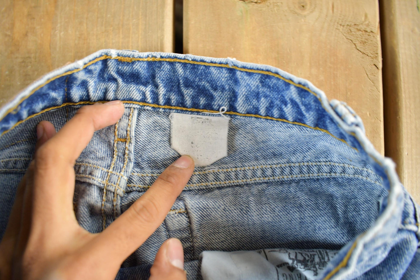 Vintage 1990s Levi's Denim Jeans Men's 29 x 28 from propervintagecanada
