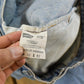 Vintage 1990s Levi's Distressed 505 Regular Straight Denim Jeans Men's 33 x 32 from propervintagecanada