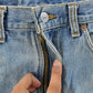 Vintage 1990s Levi's Distressed 505 Regular Straight Denim Jeans Men's 33 x 32 from propervintagecanada