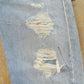 Vintage 1990s Levi's Distressed 505 Regular Straight Denim Jeans Men's 33 x 32 from propervintagecanada