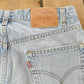 Vintage 1990s Levi's Distressed 550 Relaxed Fit Denim Jeans Men's 33 x 33 from propervintagecanada