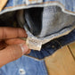 Vintage 1990s Levi's Distressed 716 Orange Tab Student Denim Jeans Men's 28 x 31 from propervintagecanada
