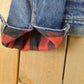 Vintage 1990s Levi's Flannel Lined Denim Jean Trucker Jacket Men's Large / 90s Denim / Streetwear / Levi's Denim Jacket . Made in USA from propervintagecanada