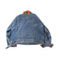 Vintage 1990s Levi's Flannel Lined Denim Jean Trucker Jacket Men's Large / 90s Denim / Streetwear / Levi's Denim Jacket . Made in USA from propervintagecanada