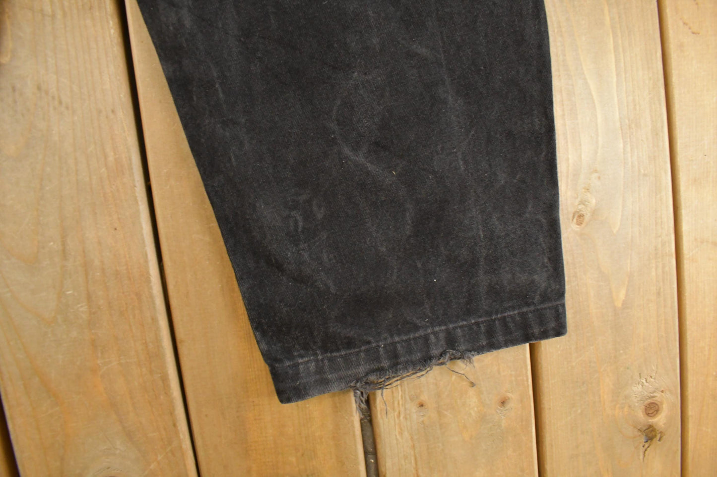 Vintage 1990s Levi's Loose Fit Denim Jeans Men's 46 x 27 / 90s Levi's / Distressed Sun Faded Jeans / Made in USA from propervintagecanada