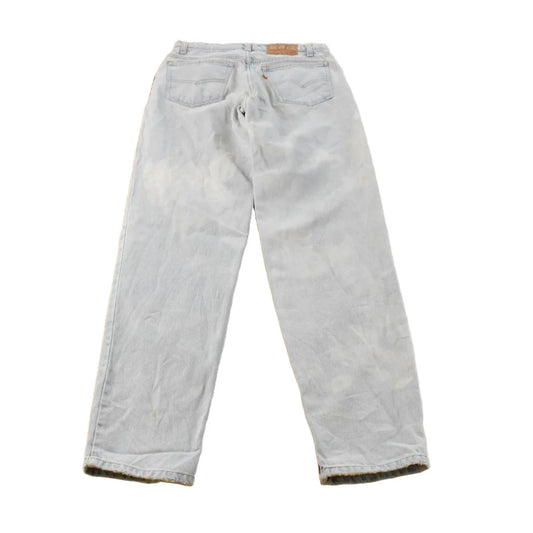Vintage 1990s Levi's Orange Tab 550 Relaxed Tapered Denim Jeans Student 28 x 32 from propervintagecanada