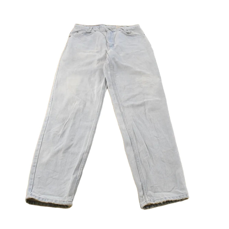 Vintage 1990s Levi's Orange Tab 550 Relaxed Tapered Denim Jeans Student 28 x 32 from propervintagecanada