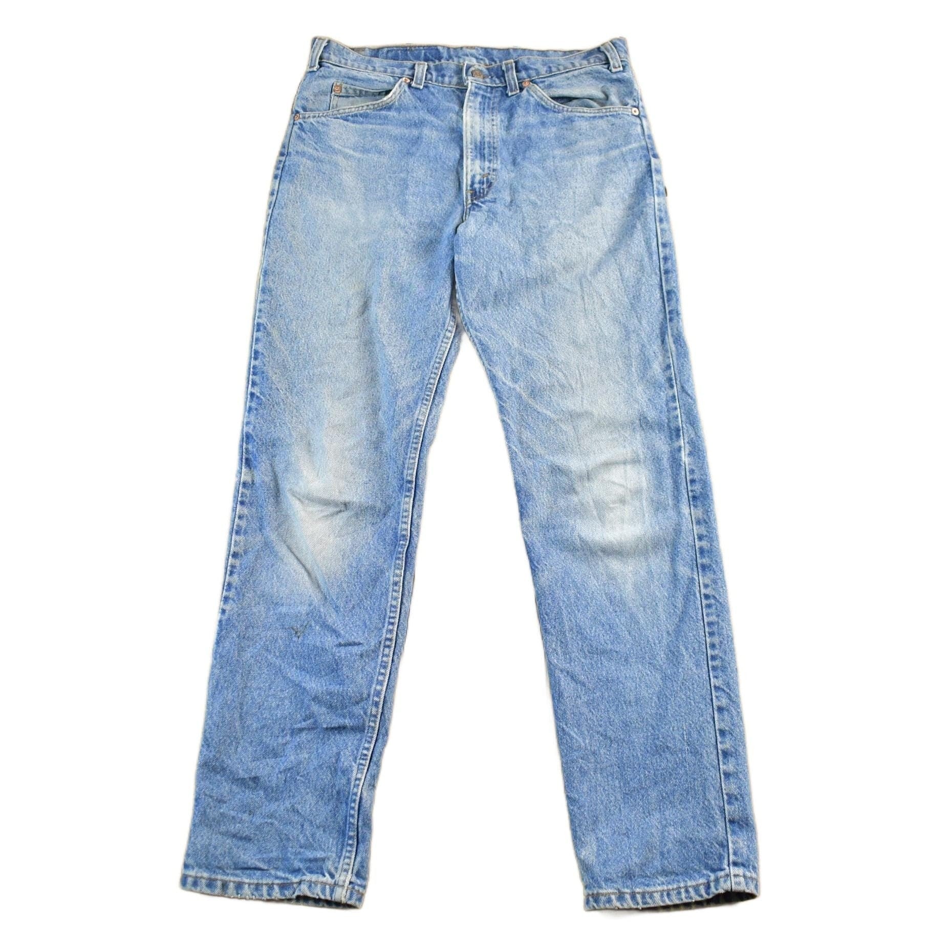 Vintage 1990s Levi's Orange Tab Denim Jeans Men's 33 x 30.5 from propervintagecanada