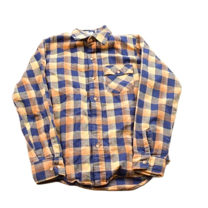 Vintage 1990s Levi's Plaid Flannel Button Up Shirt Men's 2XS from propervintagecanada