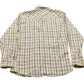 Vintage 1990s Levi's Plaid Western Flannel Button Up Shirt Men's S from propervintagecanada