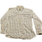 Vintage 1990s Levi's Plaid Western Flannel Button Up Shirt Men's S from propervintagecanada