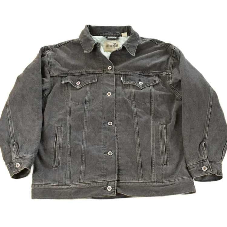 Vintage 1990s Levi's SilverTab Denim Jean Jacket Men's Large from propervintagecanada