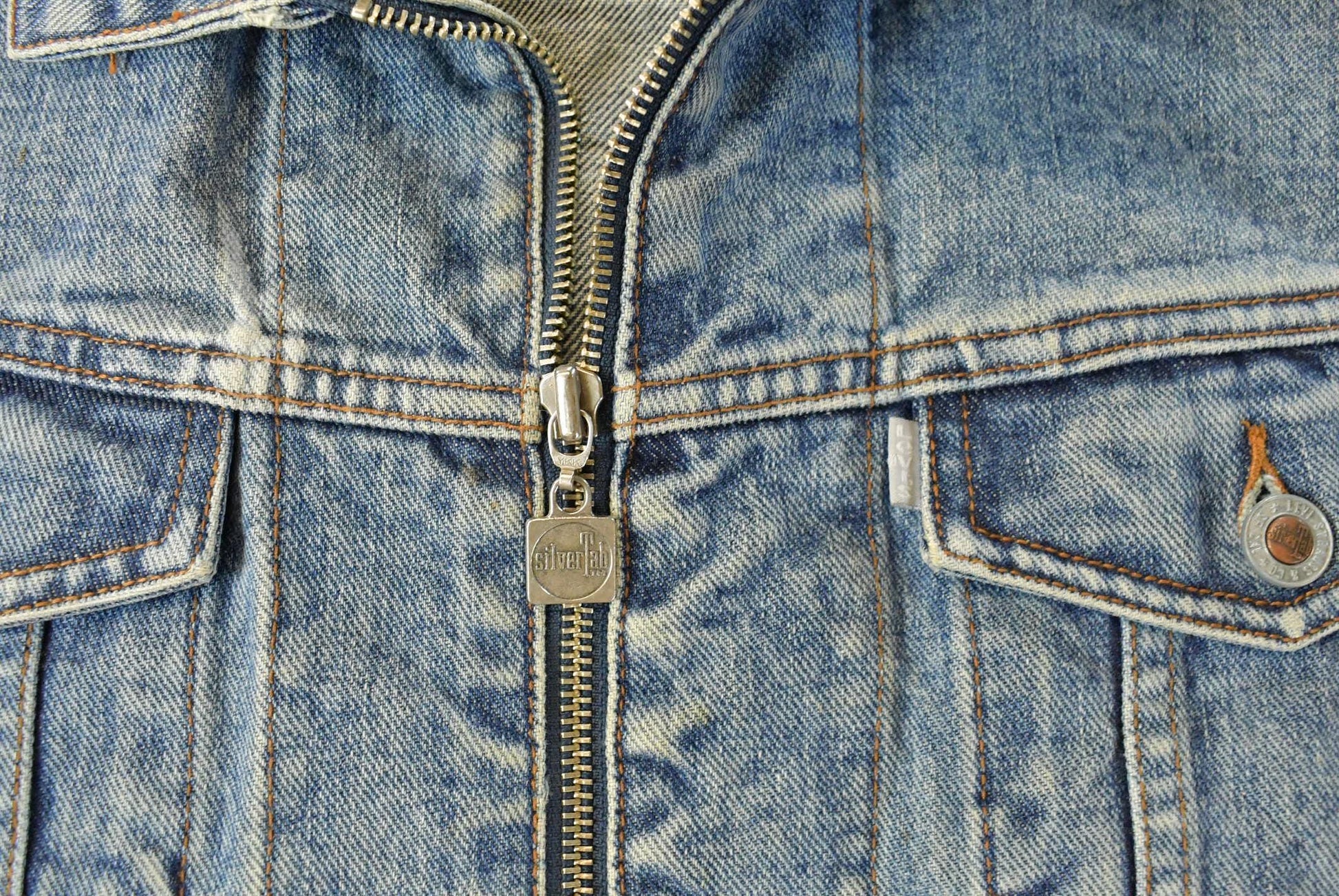 Vintage 1990s Levi's SilverTab Denim Jean Jacket Women's Cropped Medium from propervintagecanada