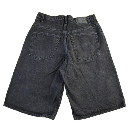 Vintage 1990s Levi's Silvertab Massive Denim Jean Shorts 33 from propervintagecanada