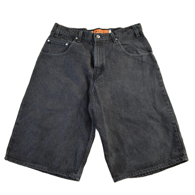 Vintage 1990s Levi's Silvertab Massive Denim Jean Shorts 33 from propervintagecanada